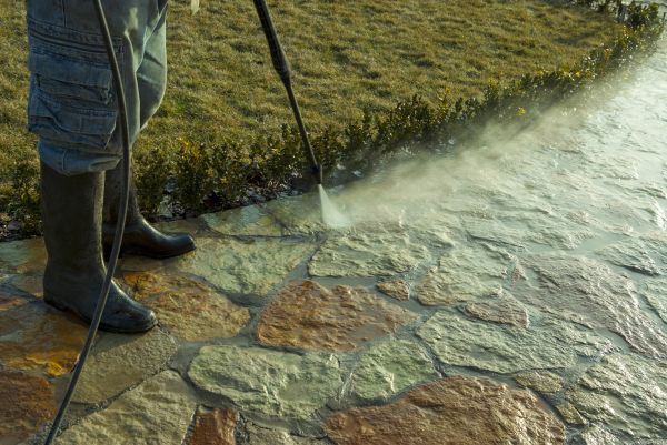 Stone Power Washing in Mission Viejo