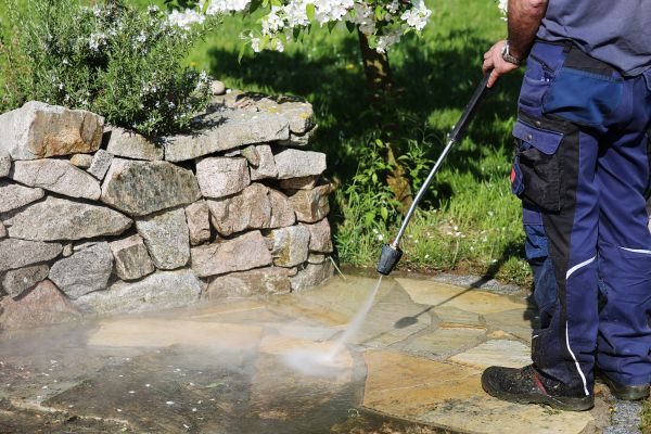 Stone Pressure Washing in Mission Viejo